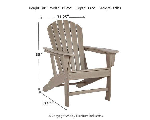 Sundown Treasure Adirondack Chair - Tony’s Furniture Store & Linen (GA) - Multi Location