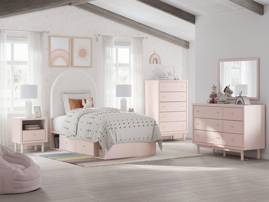 Wistenpine Upholstered Bed with Storage - Tony’s Furniture Store & Linen (GA) - Multi Location