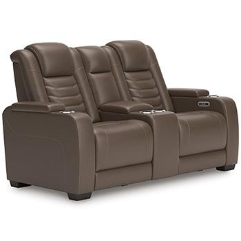 High Impact Power Reclining Loveseat with Console - Tony’s Furniture Store & Linen (GA) - Multi Location