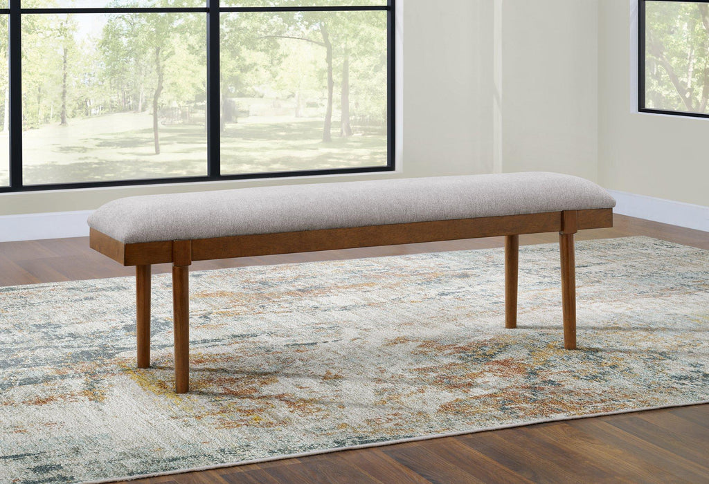 Lyncott 59" Upholstered Dining Bench - Tony’s Furniture Store & Linen (GA) - Multi Location