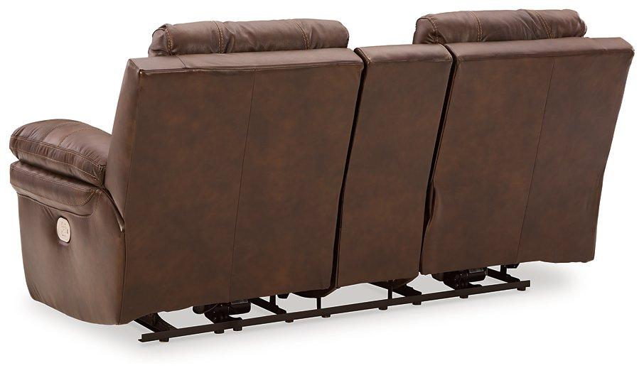 Edmar Power Reclining Loveseat with Console - Tony’s Furniture Store & Linen (GA) - Multi Location