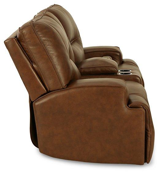 Francesca Power Reclining Loveseat with Console - Tony’s Furniture Store & Linen (GA) - Multi Location