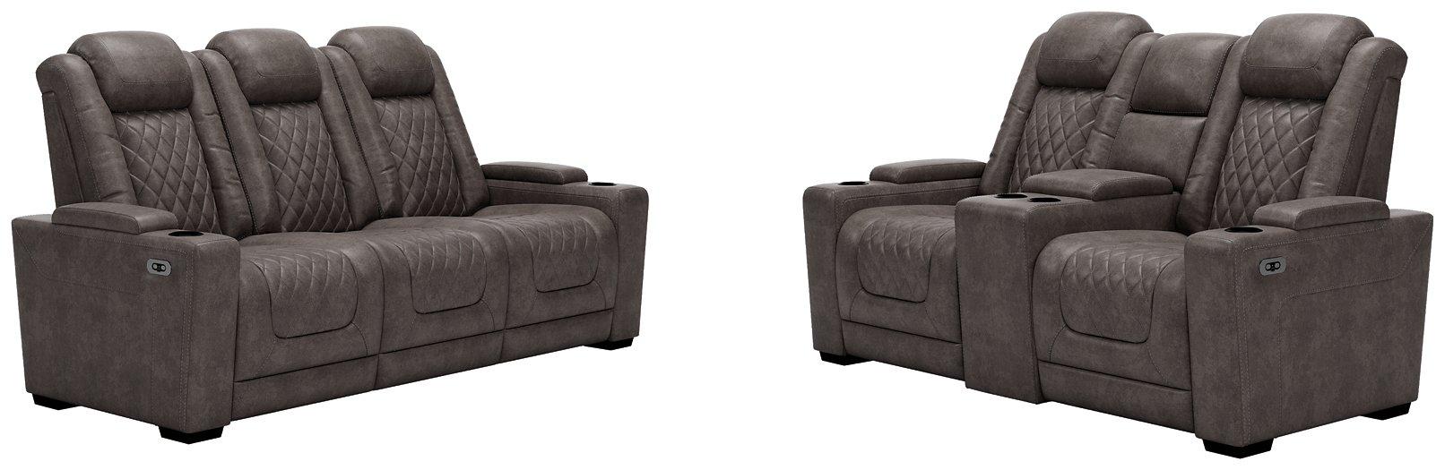 HyllMont Power Reclining Living Room Set - Tony’s Furniture Store & Linen (GA) - Multi Location