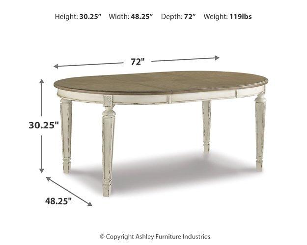 Realyn Dining Extension Table - Tony’s Furniture Store & Linen (GA) - Multi Location