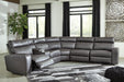 Samperstone Power Reclining Sectional - Tony’s Furniture Store & Linen (GA) - Multi Location