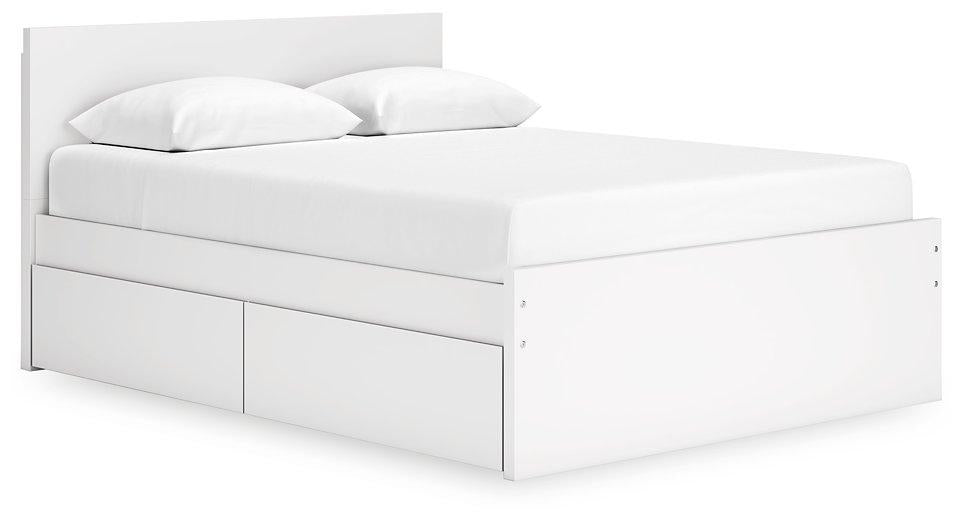 Onita Panel Bed with 1 Side Storage - Tony’s Furniture Store & Linen (GA) - Multi Location