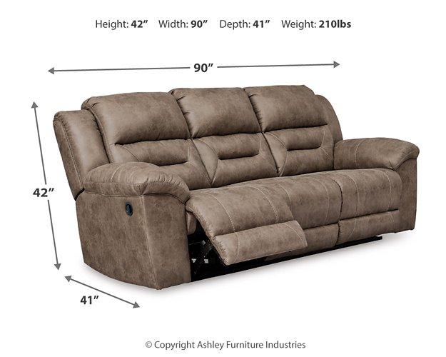 Stoneland Reclining Sofa - Tony’s Furniture Store & Linen (GA) - Multi Location