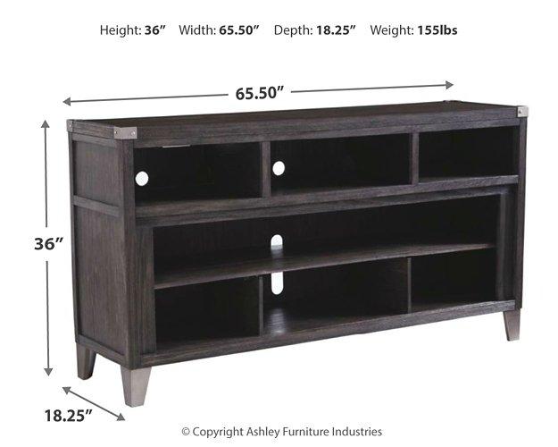 Todoe 65" TV Stand with Electric Fireplace - Tony’s Furniture Store & Linen (GA) - Multi Location