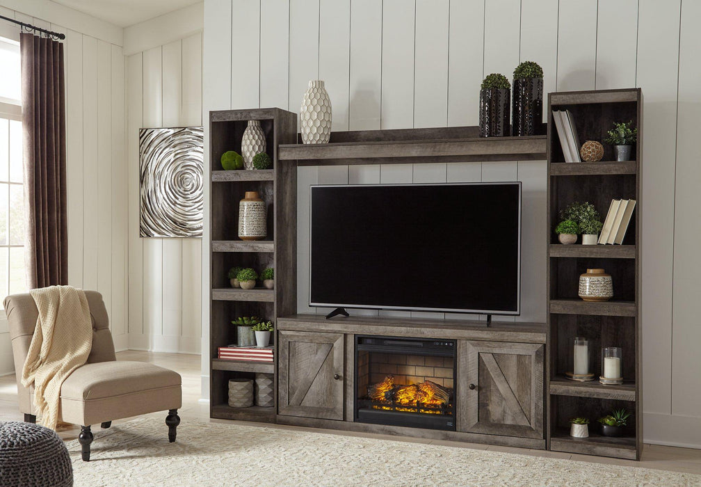 Wynnlow 4-Piece Entertainment Center with Electric Fireplace - Tony’s Furniture Store & Linen (GA) - Multi Location