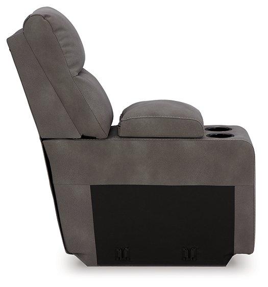 Next-Gen DuraPella Power Reclining Sectional Loveseat with Console - Tony’s Furniture Store & Linen (GA) - Multi Location