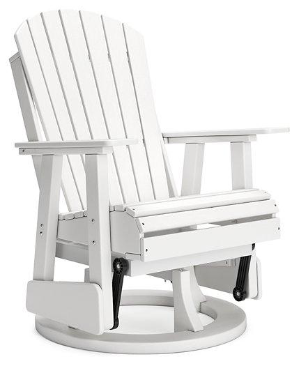 Hyland wave Outdoor Swivel Glider Chair - Tony’s Furniture Store & Linen (GA) - Multi Location