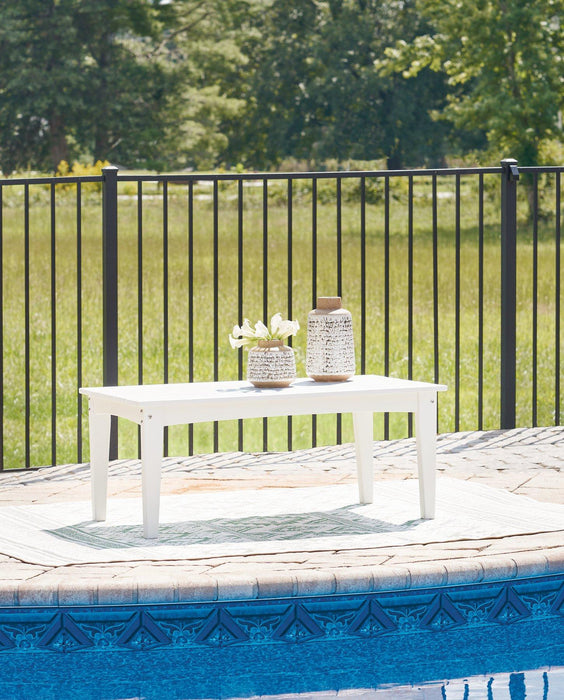 Hyland wave Outdoor Coffee Table - Tony’s Furniture Store & Linen (GA) - Multi Location