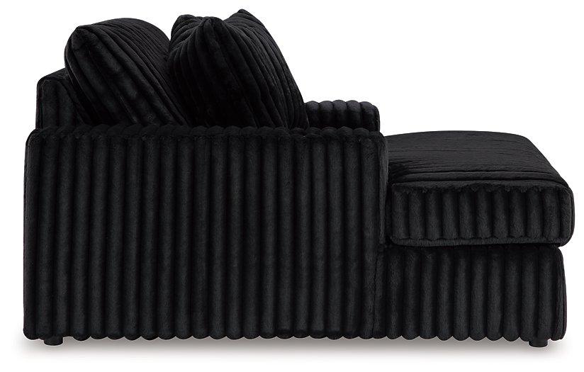 Midnight-Madness Oversized Chaise - Tony’s Furniture Store & Linen (GA) - Multi Location
