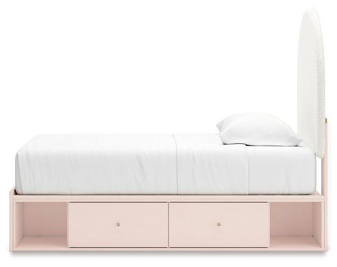 Wistenpine Upholstered Bed with Storage - Tony’s Furniture Store & Linen (GA) - Multi Location