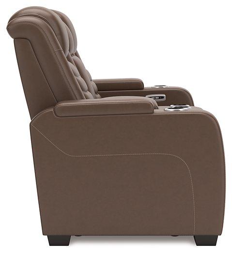 High Impact Power Reclining Loveseat with Console - Tony’s Furniture Store & Linen (GA) - Multi Location