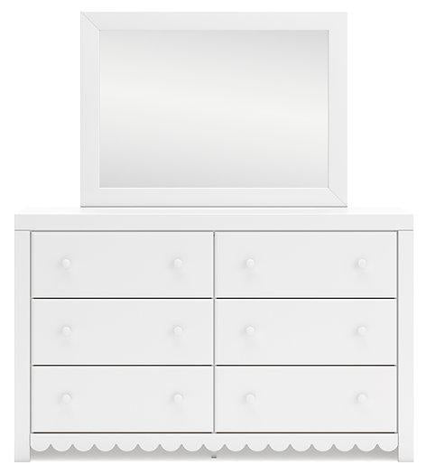Mollviney Dresser and Mirror - Tony’s Furniture Store & Linen (GA) - Multi Location