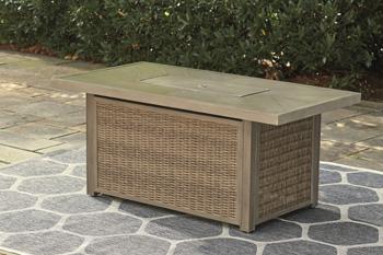 Beachcroft Outdoor Fire Pit Table - Tony’s Furniture Store & Linen (GA) - Multi Location