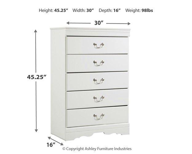 Anarasia Chest of Drawers - Tony’s Furniture Store & Linen (GA) - Multi Location
