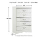 Anarasia Chest of Drawers - Tony’s Furniture Store & Linen (GA) - Multi Location