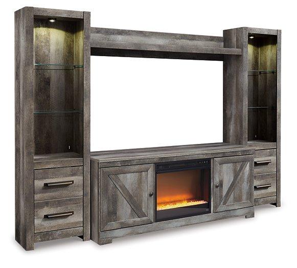 Wynnlow 4-Piece Entertainment Center with Electric Fireplace - Tony’s Furniture Store & Linen (GA) - Multi Location