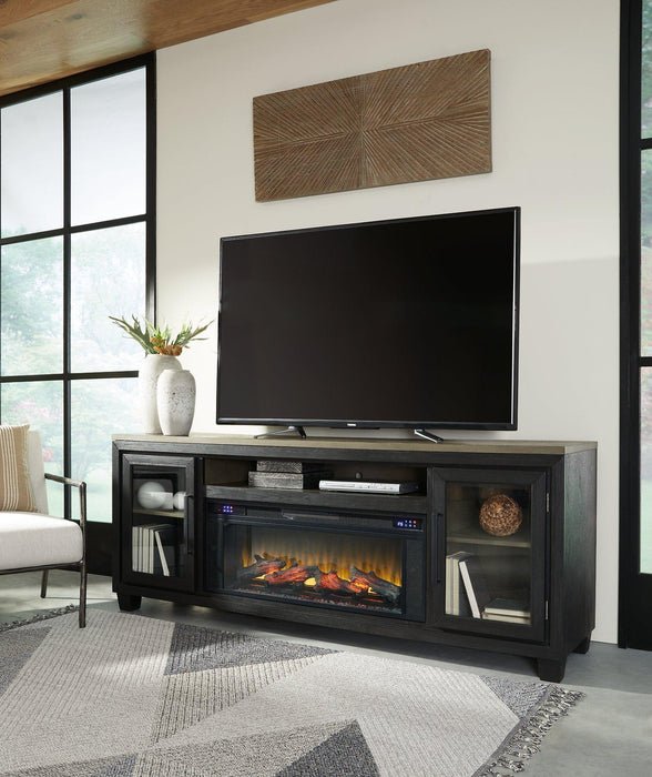 Foyland 83" TV Stand with Electric Fireplace - Tony’s Furniture Store & Linen (GA) - Multi Location