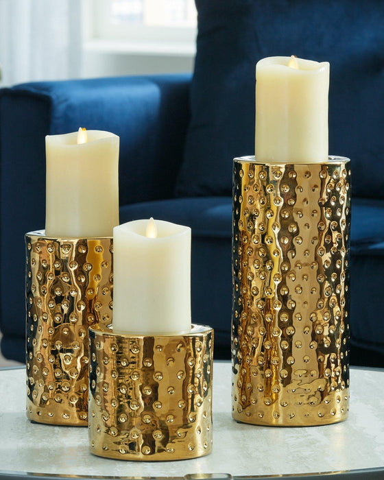 Marisa Candle Holder (Set of 3) - Tony’s Furniture Store & Linen (GA) - Multi Location