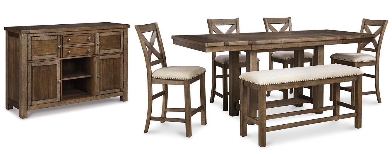 Moriville Counter Height Dining Set - Tony’s Furniture Store & Linen (GA) - Multi Location