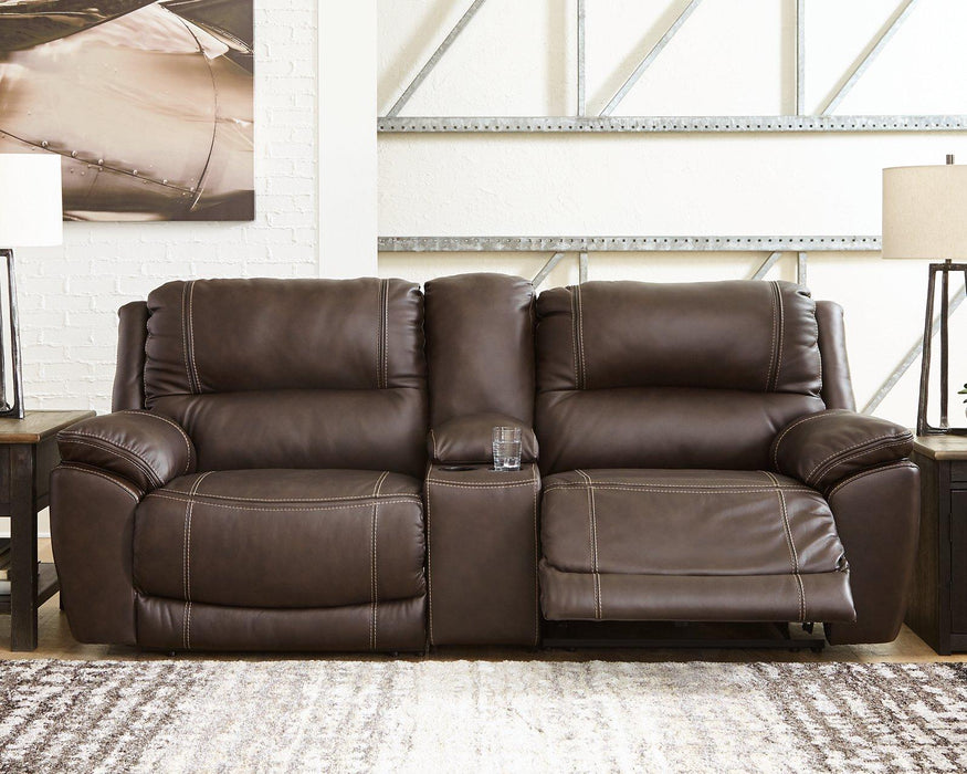 Dunleith 3-Piece Power Reclining Loveseat with Console - Tony’s Furniture Store & Linen (GA) - Multi Location