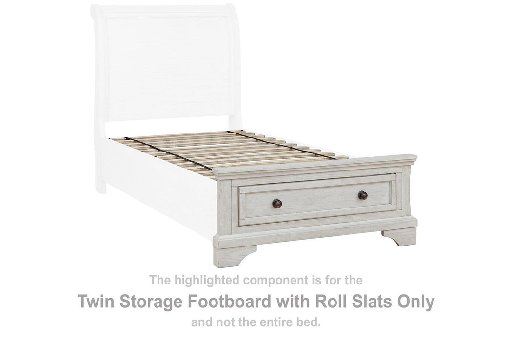 Robbinsdale Sleigh Storage Bed - Tony’s Furniture Store & Linen (GA) - Multi Location