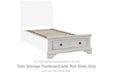 Robbinsdale Sleigh Storage Bed - Tony’s Furniture Store & Linen (GA) - Multi Location