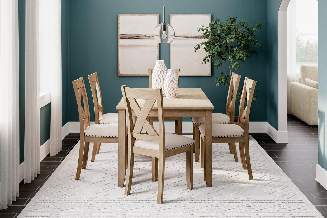 Sanbriar Dining Table and Chairs (Set of 7) - Tony’s Furniture Store & Linen (GA) - Multi Location