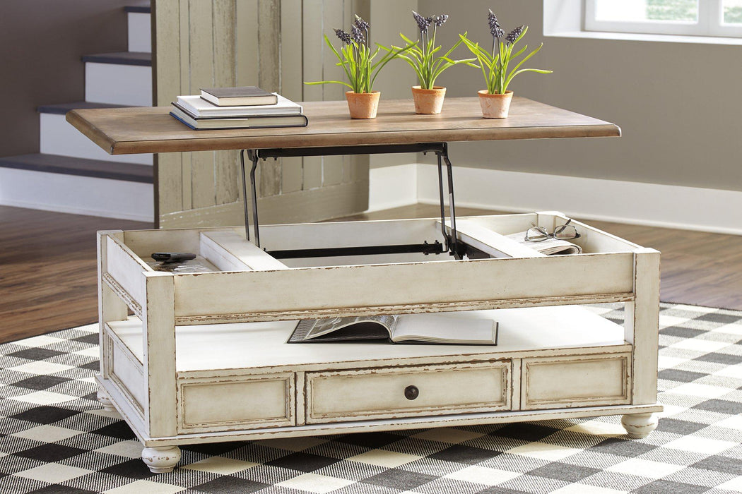 Realyn Coffee Table with Lift Top - Tony’s Furniture Store & Linen (GA) - Multi Location