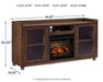 Starmore 70" TV Stand with Electric Fireplace - Tony’s Furniture Store & Linen (GA) - Multi Location