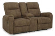 Edenwold Reclining Loveseat with Console - Tony’s Furniture Store & Linen (GA) - Multi Location