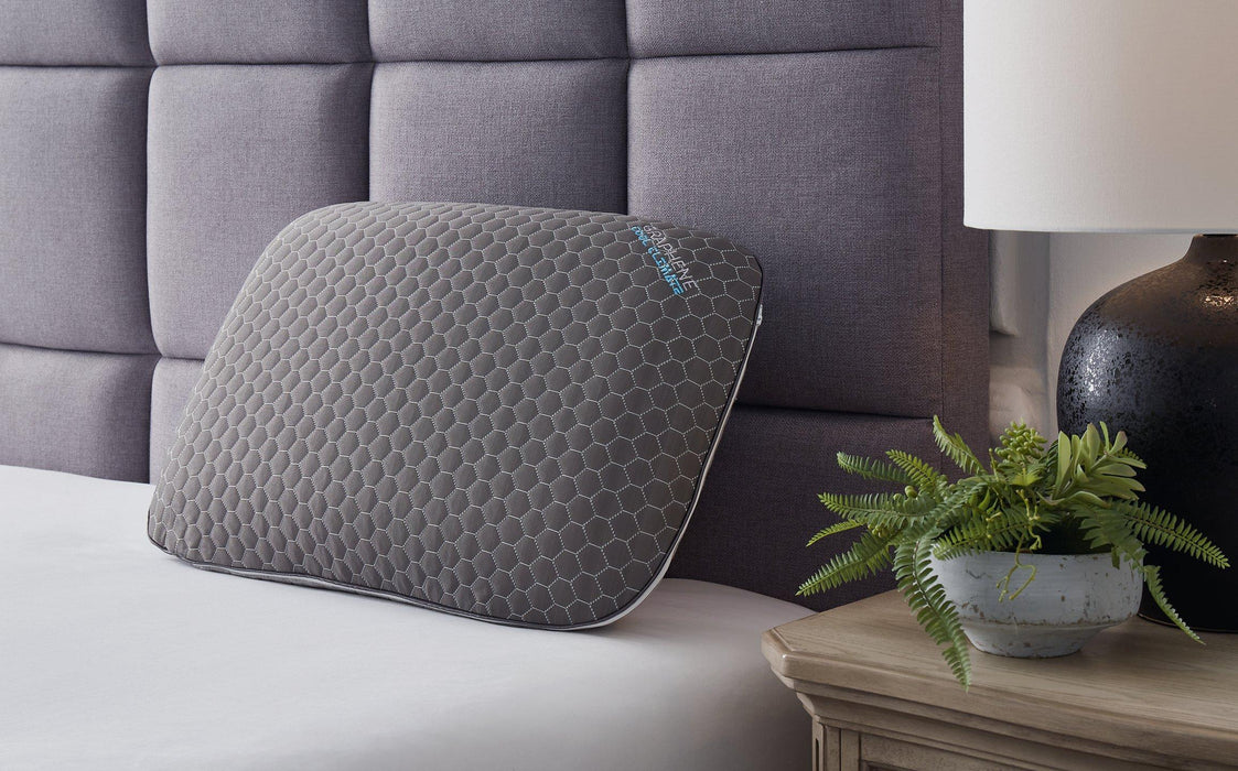 Zephyr 2.0 Graphene Contour Pillow (6/Case) - Tony’s Furniture Store & Linen (GA) - Multi Location