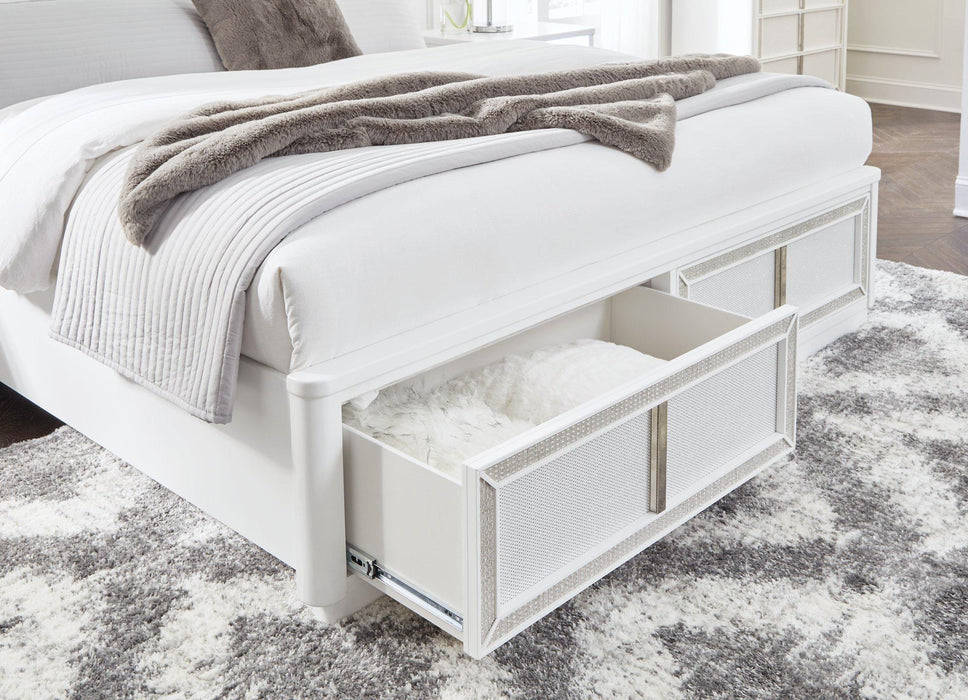 Chalanna Upholstered Storage Bed - Tony’s Furniture Store & Linen (GA) - Multi Location