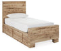 Hyanna Bed with 1 Side Storage - Tony’s Furniture Store & Linen (GA) - Multi Location