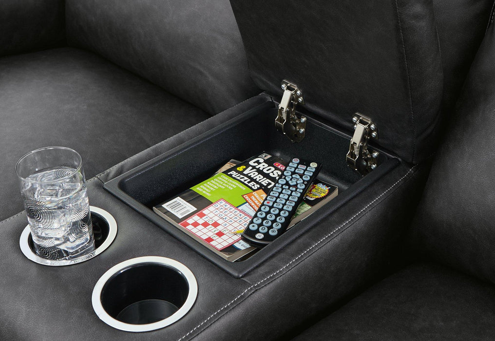 Axtellton Power Reclining Loveseat with Console - Tony’s Furniture Store & Linen (GA) - Multi Location