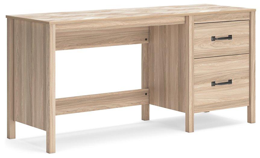 Battelle 60" Home Office Desk with Return - Tony’s Furniture Store & Linen (GA) - Multi Location