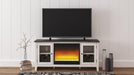 Dorrinson 60" TV Stand with Electric Fireplace - Tony’s Furniture Store & Linen (GA) - Multi Location