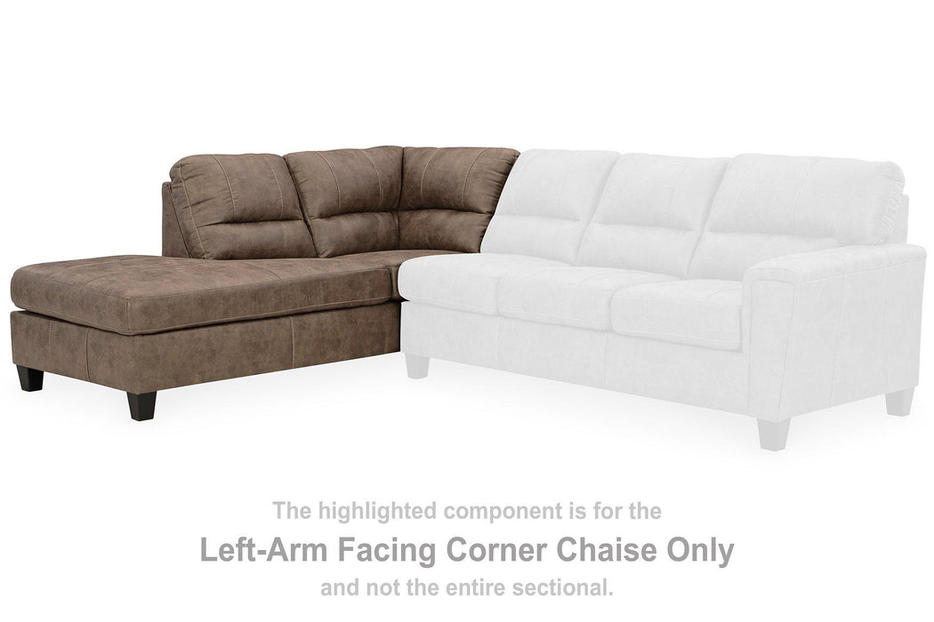 Navi 2-Piece Sectional Sofa Chaise - Tony’s Furniture Store & Linen (GA) - Multi Location