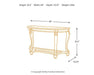 Norcastle Sofa/Console Table - Tony’s Furniture Store & Linen (GA) - Multi Location