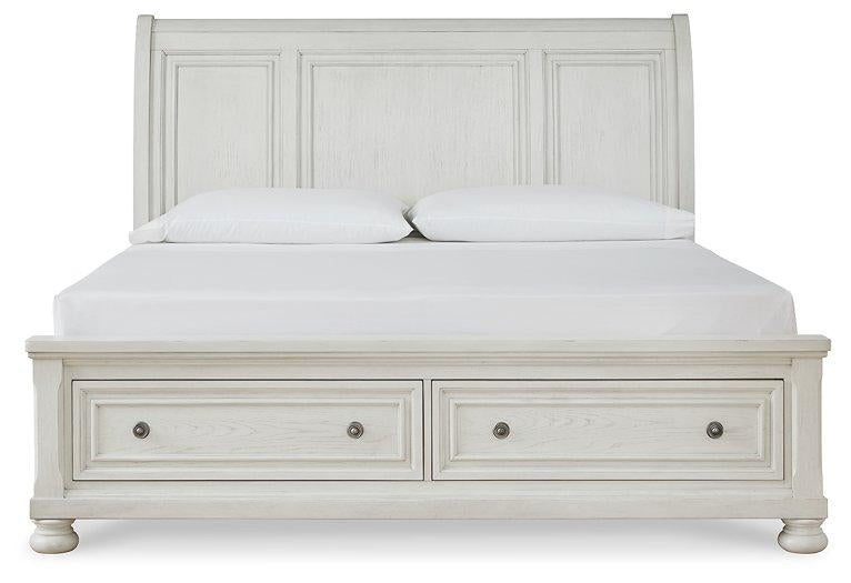 Robbinsdale Bed with Storage - Tony’s Furniture Store & Linen (GA) - Multi Location