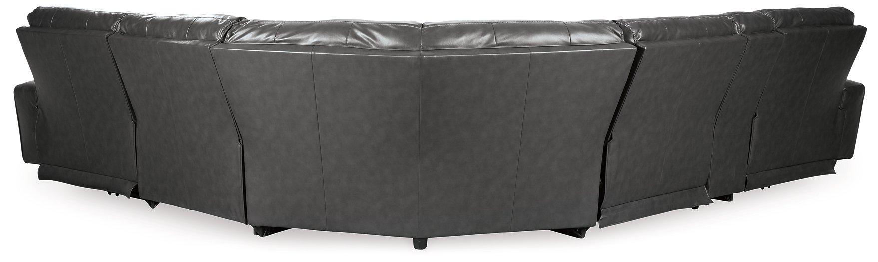 Samperstone Power Reclining Sectional - Tony’s Furniture Store & Linen (GA) - Multi Location