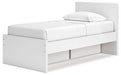 Onita Panel Bed with 1 Side Storage - Tony’s Furniture Store & Linen (GA) - Multi Location