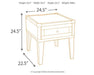 Todoe End Table Set - Tony’s Furniture Store & Linen (GA) - Multi Location