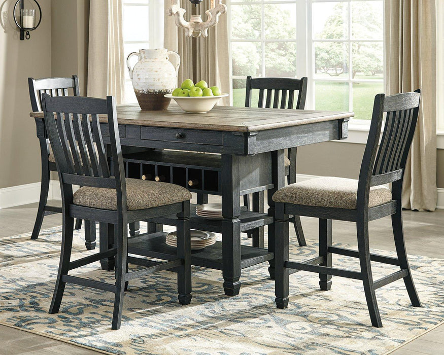 Tyler Creek Counter Height Dining Set - Tony’s Furniture Store & Linen (GA) - Multi Location
