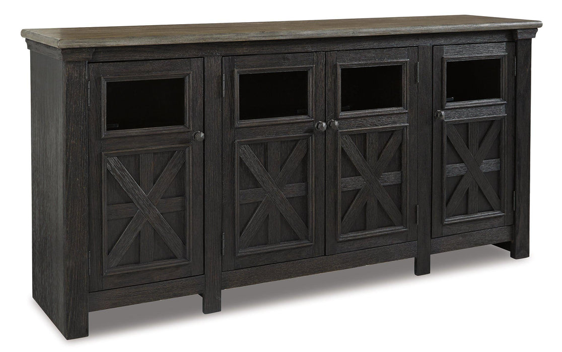 Tyler Creek 74" TV Stand - Tony’s Furniture Store & Linen (GA) - Multi Location