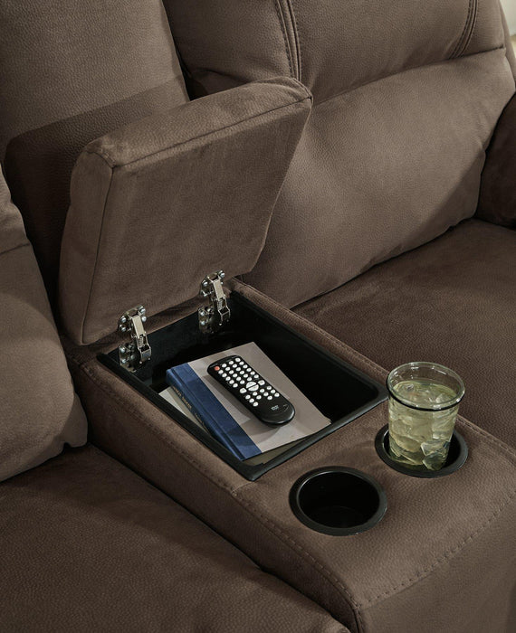 Next-Gen Gaucho Reclining Loveseat with Console - Tony’s Furniture Store & Linen (GA) - Multi Location
