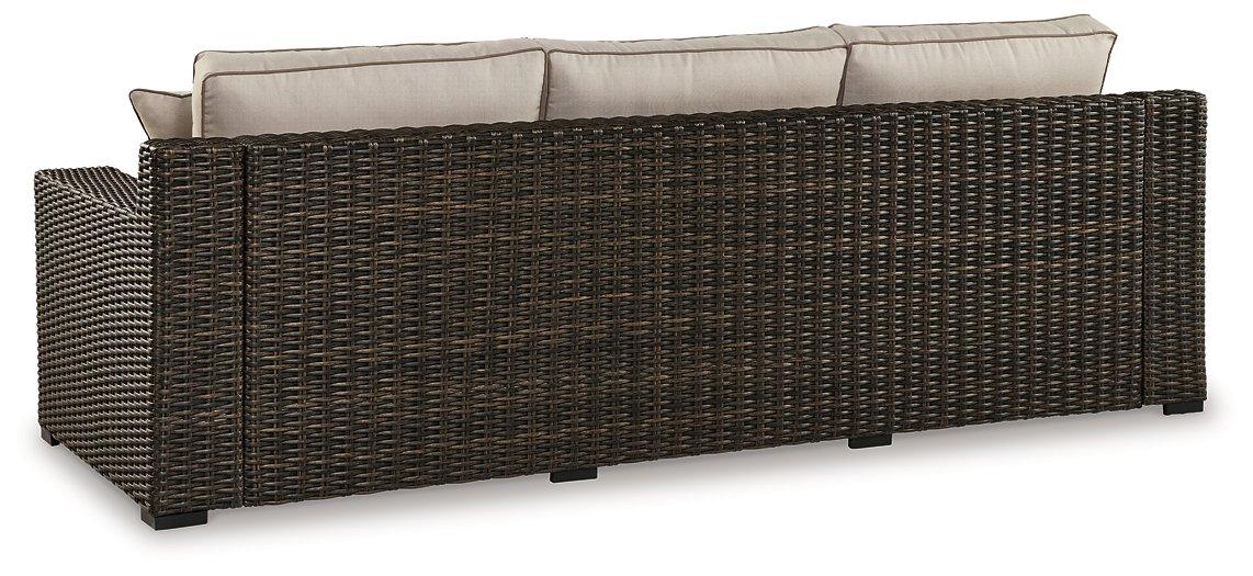 Coastline Bay Outdoor Sofa with Cushion - Tony’s Furniture Store & Linen (GA) - Multi Location
